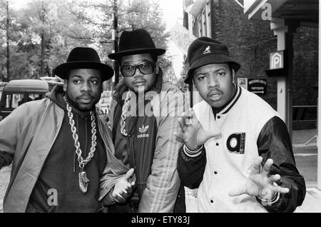 Run-DMC in Amsterdam. 22. Mai 1987. Stockfoto