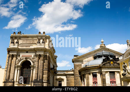 Akademie der Künste in Dresden, Sachsen, Deutschland Stockfoto