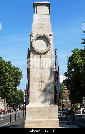 Der Kenotaph, Whitehall, London, UK Stockfoto