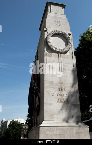 Der Kenotaph, Whitehall, London, UK Stockfoto