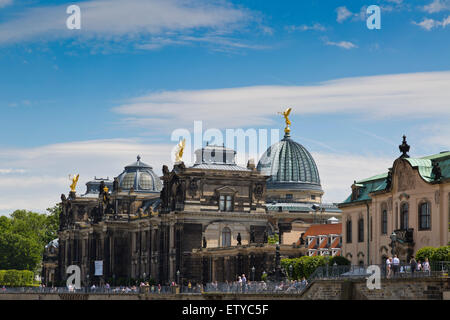 Akademie der Künste in Dresden, Sachsen, Deutschland Stockfoto