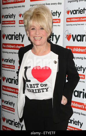 Verschiedene Club Fundraiser - "Ich liebe Abwechslung' im Nachtclub Press, London Featuring: Barbara Windsor wo: London, Vereinigtes Königreich bei: 26. März 2015 Stockfoto