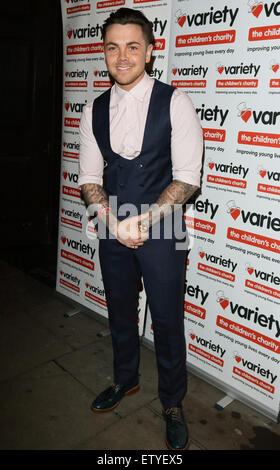 Verschiedene Club Fundraiser - "Ich liebe Abwechslung' im Nachtclub Press, London Featuring: Ray Quinn Where: London, Vereinigtes Königreich bei: 26. März 2015 Stockfoto