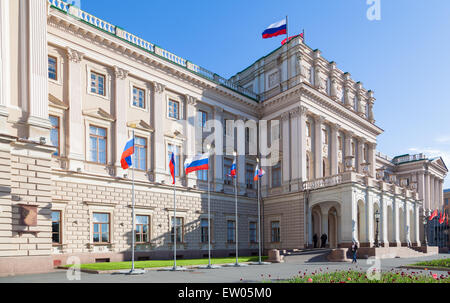 Mariinsky Palast zwischen 1839-1844 nach einem Entwurf des Hofarchitekten A.Stackensneider St. Petersburg gesetzgebende Versammlung Stockfoto