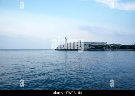 Eingang zum Hafen von Havanna Stockfoto