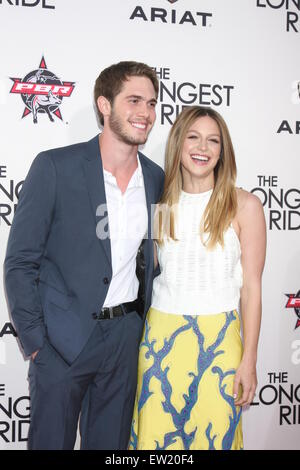 Die längste Fahrt Premiere D: Kyle Jenner, Melissa Benoist Where: Los Angeles, California, Vereinigte Staaten von Amerika bei: 7. April 2015 Stockfoto