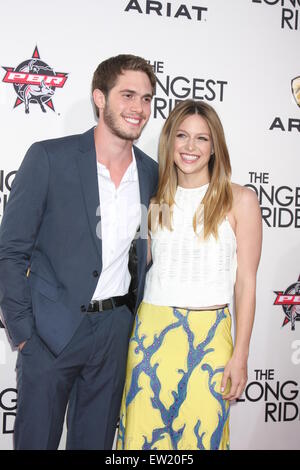 Die längste Fahrt Premiere D: Kyle Jenner, Melissa Benoist Where: Los Angeles, California, Vereinigte Staaten von Amerika bei: 7. April 2015 Stockfoto