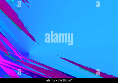 Abstrakt blau mit Motion blur Stockfoto
