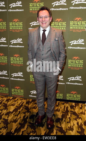 Weltpremiere des Duck Commander im Rio All-Suite-Hotel & Casino mit Musical: Michael Emerson wo: Las Vegas, Nevada, Vereinigte Staaten, wann: 15. April 2015 Stockfoto