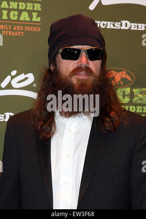 Weltpremiere des Duck Commander im Rio All-Suite-Hotel & Casino mit Musical: Jase Robertson wo: Las Vegas, Nevada, Vereinigte Staaten, wann: 15. April 2015 Stockfoto