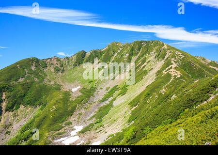 Südalpen Mt. Senjougatake, Yamanashi, Japan Stockfoto