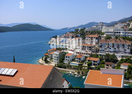 Nur Zugang zum Meer des Landes, Neum, Bosnien und Herzegowina Stockfoto