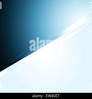 Abstrakter blauer Hintergrund. Vektor-illustration Stock Vektor