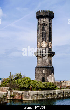 Victoria Tower "Docker Uhr", Liverpool, England Stockfoto