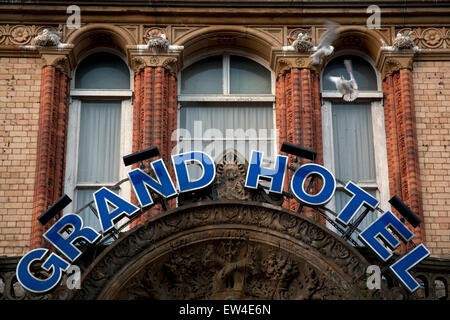 Das Grand Hotel, South Bay Scarborough North Yorkshire UK Stockfoto