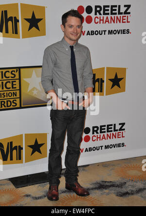 BEVERLY HILLS, CA - 20. Juni 2011: Elijah Wood bei den 2011 Critics' Choice Television Awards im Beverly Hills Hotel. Stockfoto