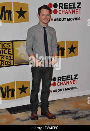 BEVERLY HILLS, CA - 20. Juni 2011: Elijah Wood bei den 2011 Critics' Choice Television Awards im Beverly Hills Hotel. Stockfoto