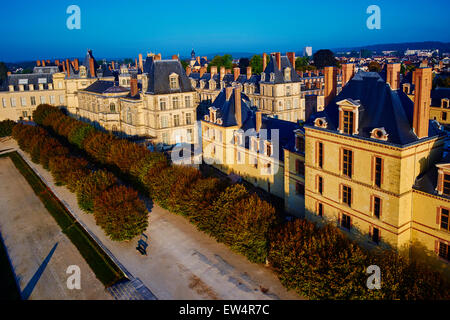 Frankreich, Seine et Marne, königliche Schloss von Fontainebleau, UNESCO-Welterbe Stockfoto