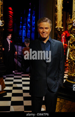 Frankreich, Paris, Grevin Museum, George Clooney Stockfoto