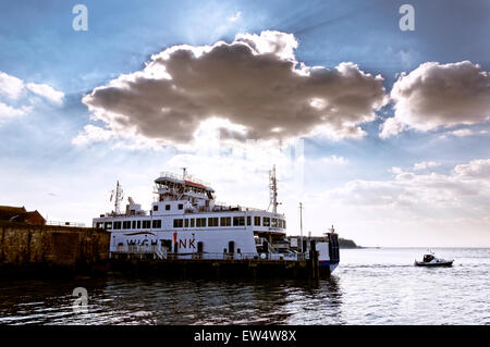 Yarmouth ist eine der kleinsten Städte im Vereinigten Königreich. Es hatte nur 791compared mit 600 100 Jahren 2001 Einwohner Stockfoto