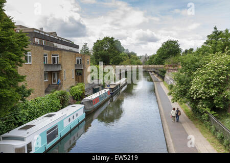 Regents Canal, London, England, UK Stockfoto