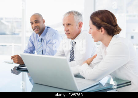 Business-Team während der Sitzung Stockfoto