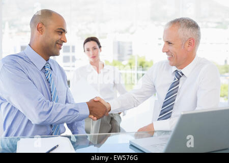 Business-Team während der Sitzung Stockfoto