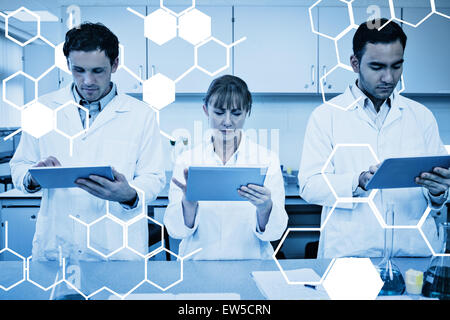 Zusammengesetztes Bild der Wissenschaft-Grafik Stockfoto