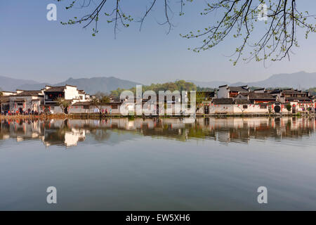 Altes chinesisches Dorf in Süd-China, hongcun Stockfoto