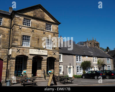 Das alte Rathaus in das Dorf Hartington im Peak District Derbyshire England Stockfoto