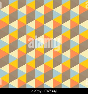 Abstrakte geometrische Musterdesign. Vektor-Illustration.  Hintergrund für Business-Präsentation. Stock Vektor