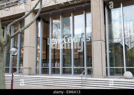 Oberste Gerichte in der Macquarie Street, Sydney, NSW, Australien Stockfoto