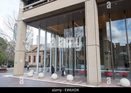 Oberste Gerichte in der Macquarie Street, Sydney, Australien Stockfoto