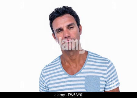 Zuversichtlich Mann Blick in die Kamera Stockfoto
