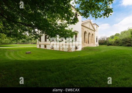 Die Villa Pisani Bonetti ist eine Patriziervilla, entworfen von Andrea Palladio, befindet sich in Bagnolo, einem Weiler in der Comune Lonigo Stockfoto