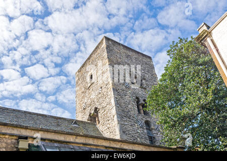 OXFORD CITY TURM VON ST. MICHAEL AT NORDEN TOR EINE SÄCHSISCHE TURM VON KORALLEN RAG Stockfoto