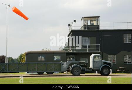 Lincolnshire Aviation Heritage Centre am Flugplatz East Kirby, East Kirby, in der Nähe der Marktstadt Spilsby Lincolnshire England GB UK 2014 Stockfoto