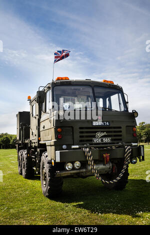 Der M19 Tank Transporter (G159) war ein schweres Tanktransportsystem, das im Zweiten Weltkrieg bis zum 1950s eingesetzt wurde. Southport, Merseyside, Großbritannien Stockfoto