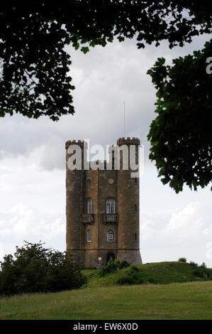 Historischen Broadway Tower Worcestershire England UK-Vereinigtes Königreich-GB Stockfoto