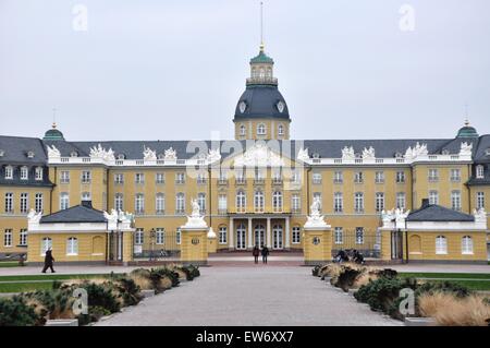 Schloss Karlsruhe, Baden-Württemberg, Deutschland Stockfoto