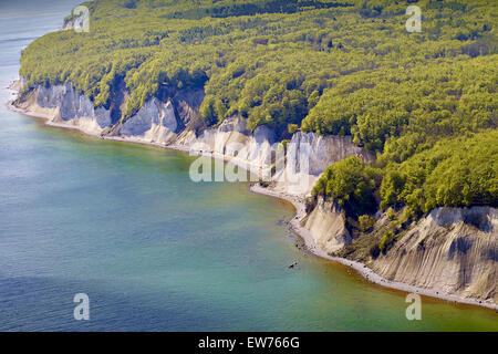 Kreidefelsen im Jasmund, Insel Rügen, Deutschland Stockfoto