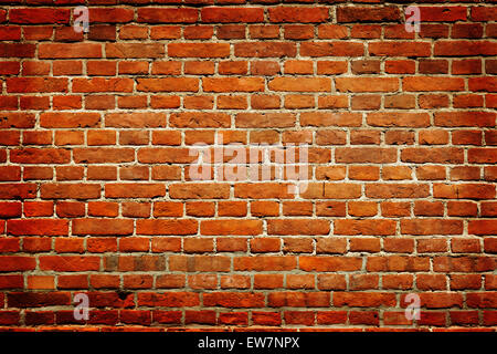 Alte beschädigte Mauer - hochwertiger Textur. Stockfoto