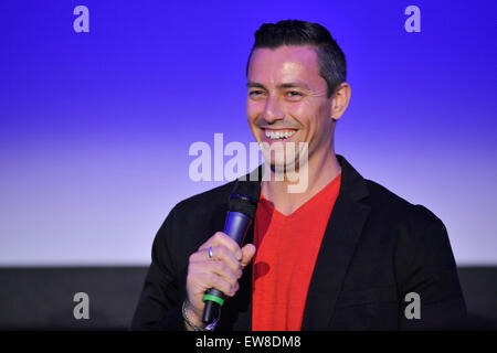 Ontario, Kanada. 19. Juni 2015. Chef Curtis Duffy besucht das Screening für Grace auf dem Niagara integrierte Film Festival. Bildnachweis: EXImages/Alamy Live-Nachrichten Stockfoto