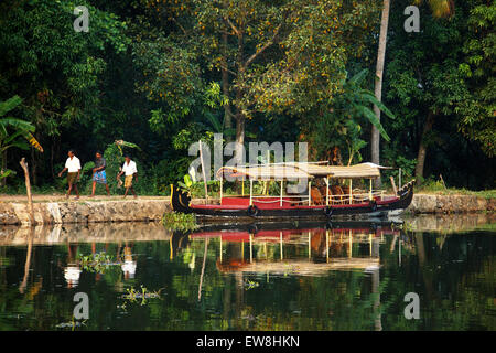 Kerala Backwaters Stockfoto