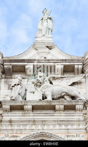 Löwe-Symbol von Venedig Stockfoto