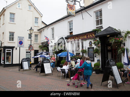 Anchor Inn Sidmouth Devon Stockfoto