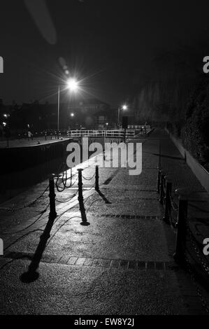 Canalside in Newark on Trent, Nottinghamshire, England UK Stockfoto