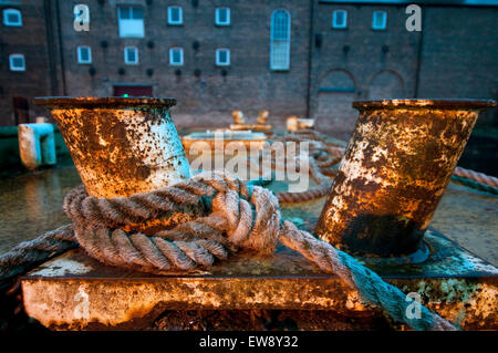 Canalside in Newark on Trent, Nottinghamshire, England UK Stockfoto