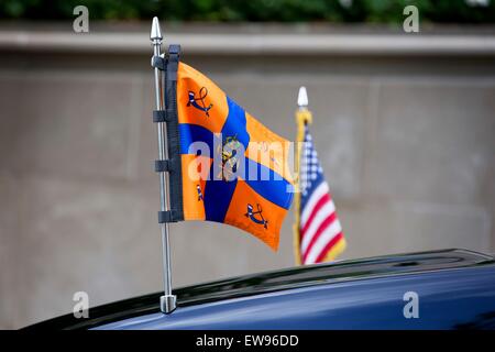 Washington, USA. 31. Mai 2015. Die Holländer und die US-Standard, in Washington, USA, 31. Mai 2015 abgebildet. Foto: Patrick van Katwijk POINT DE VUE, - Nein-Draht-SERVICE-/ Dpa/Alamy Live News Stockfoto