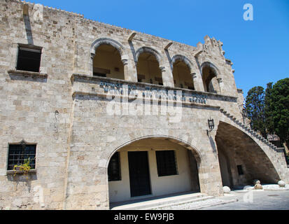 Rhodos, Griechenland - 12. Juni 2015: Municipal Art Gallery in der Stadt Rhodos, Griechenland. Stockfoto